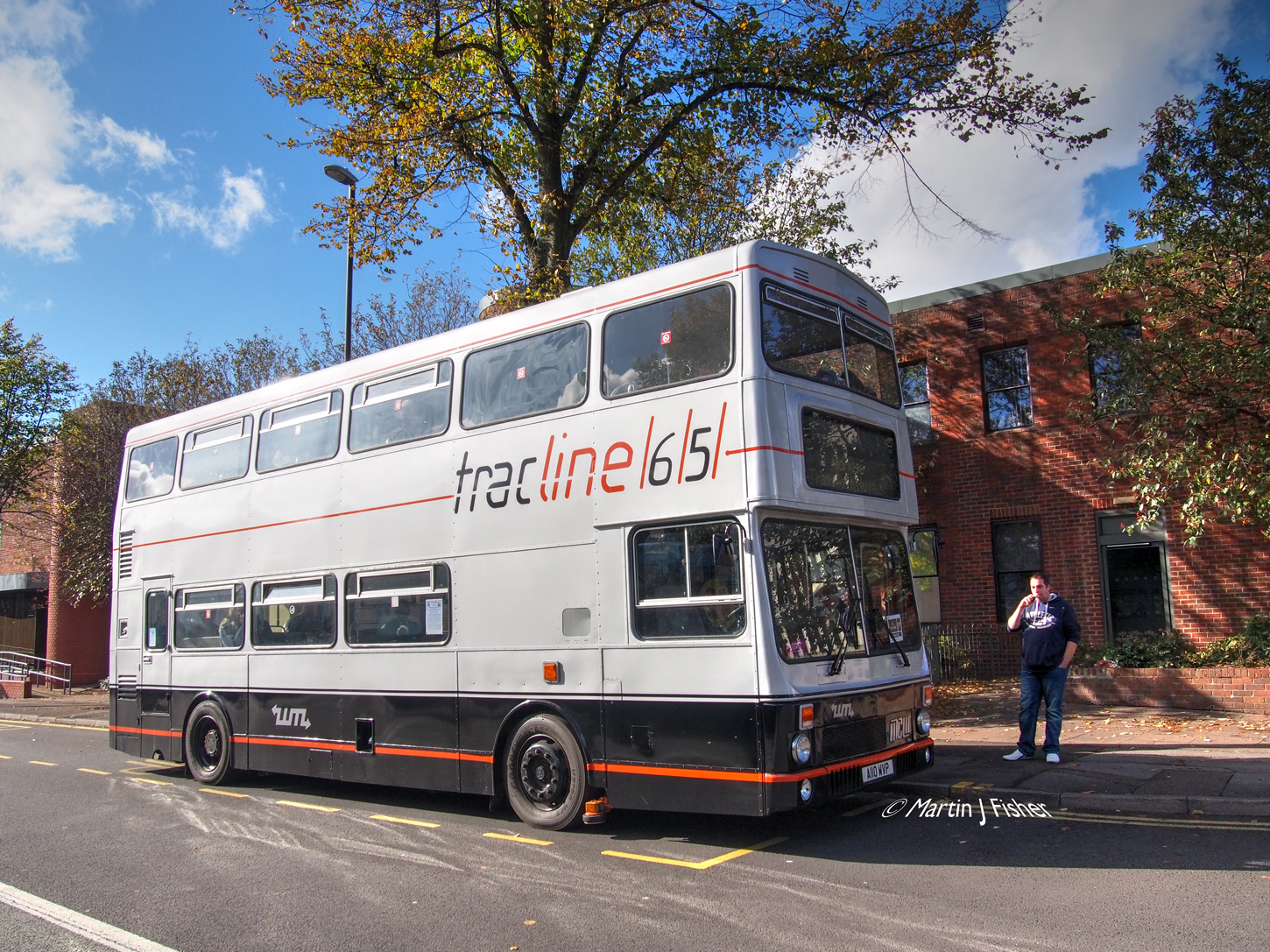 MCW Metrobus Mk 2 double-deck, with Guided Bus equipment. - Image 1